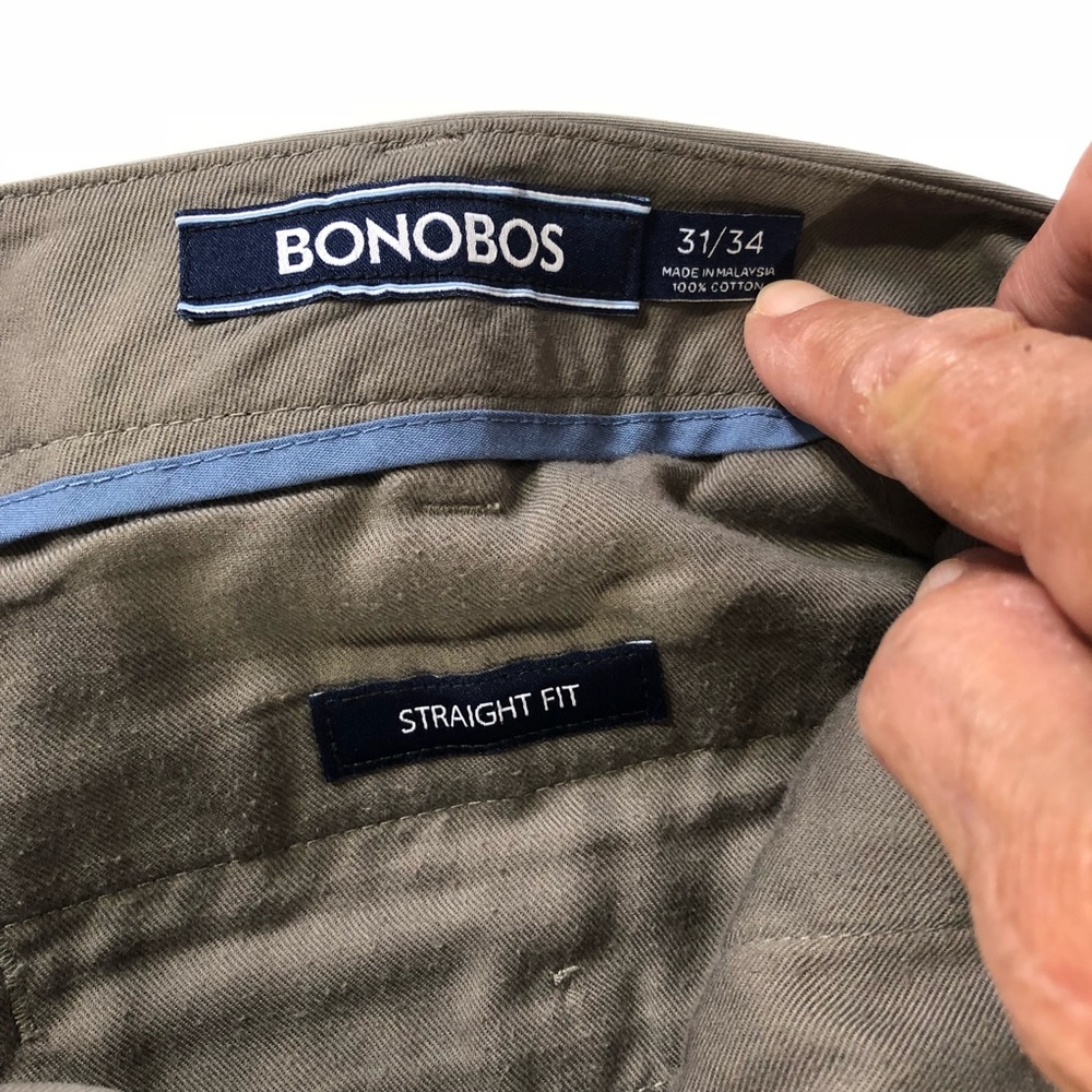 Men’s Bonobos Gray Weekday Warrior Dress Pants - Picture 5 of 8